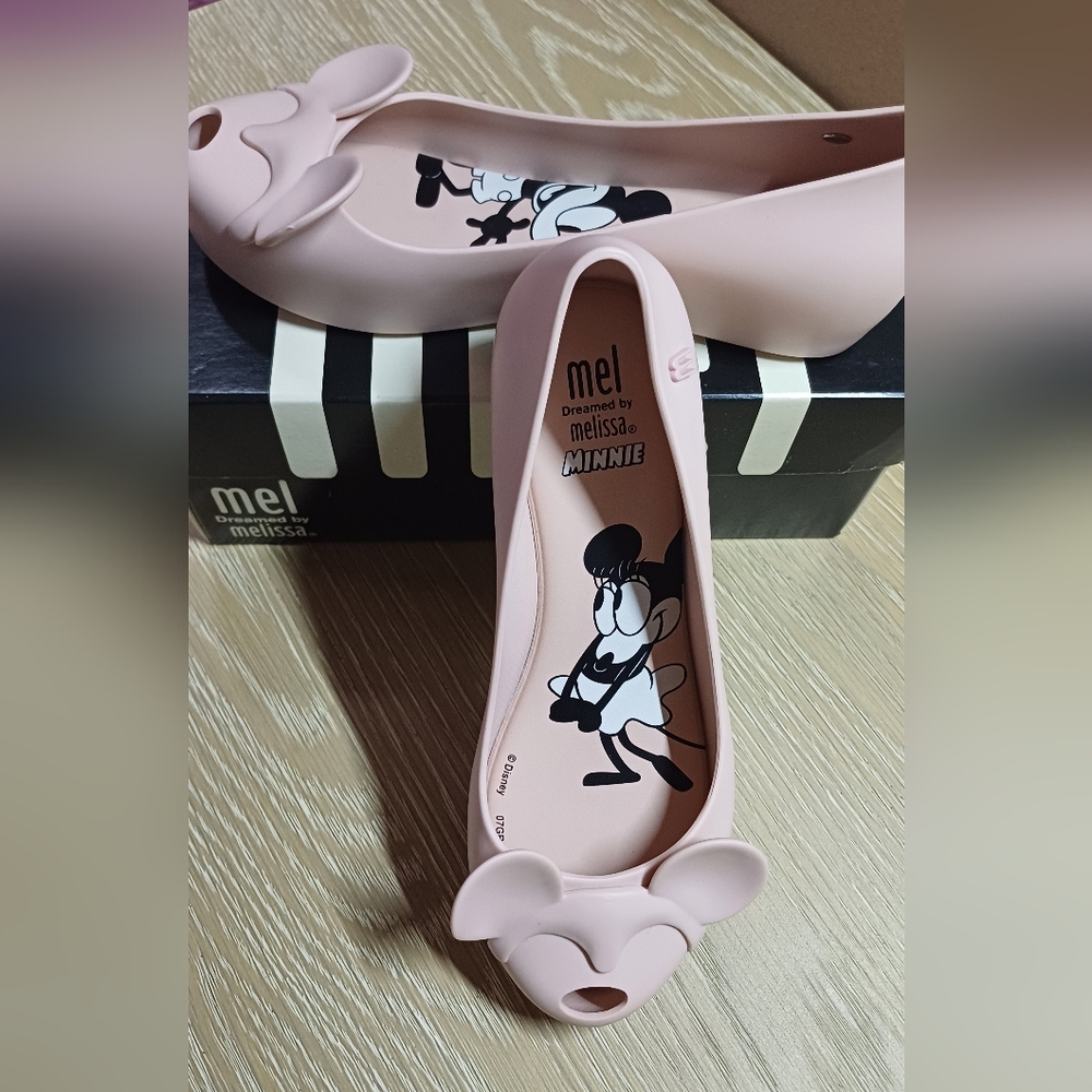Authentic Melissa Mel Ultragirl - Minnie II Light Pink